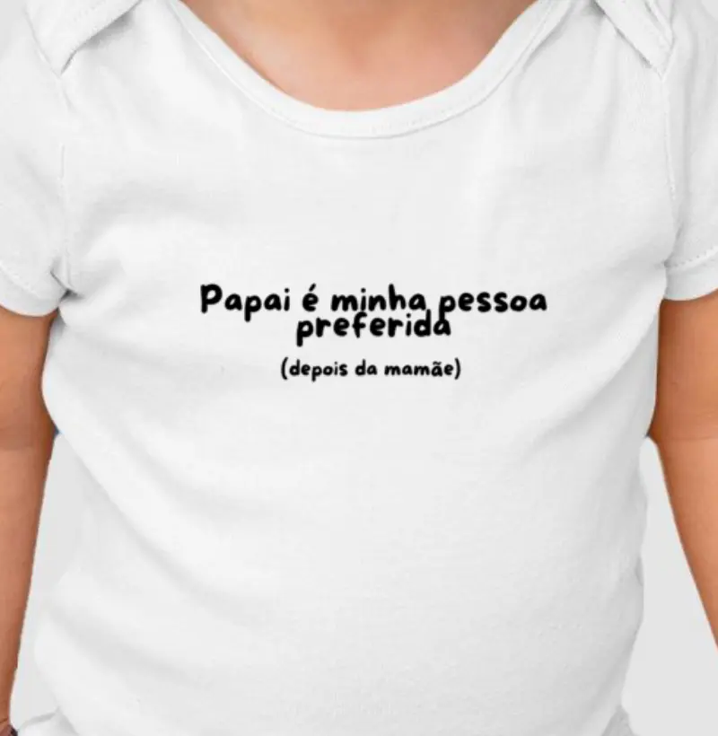 Papai é minha pessoa preferida