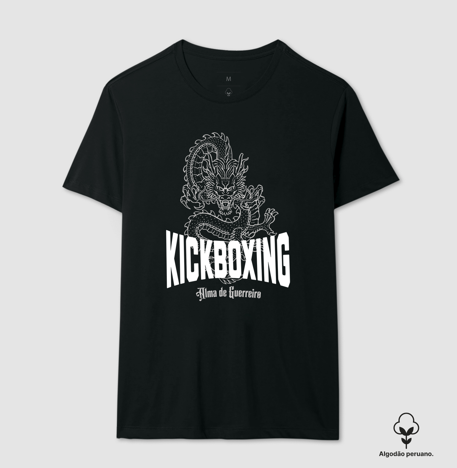 Camiseta ADG Artes Marciais Kickboxing Dragon
