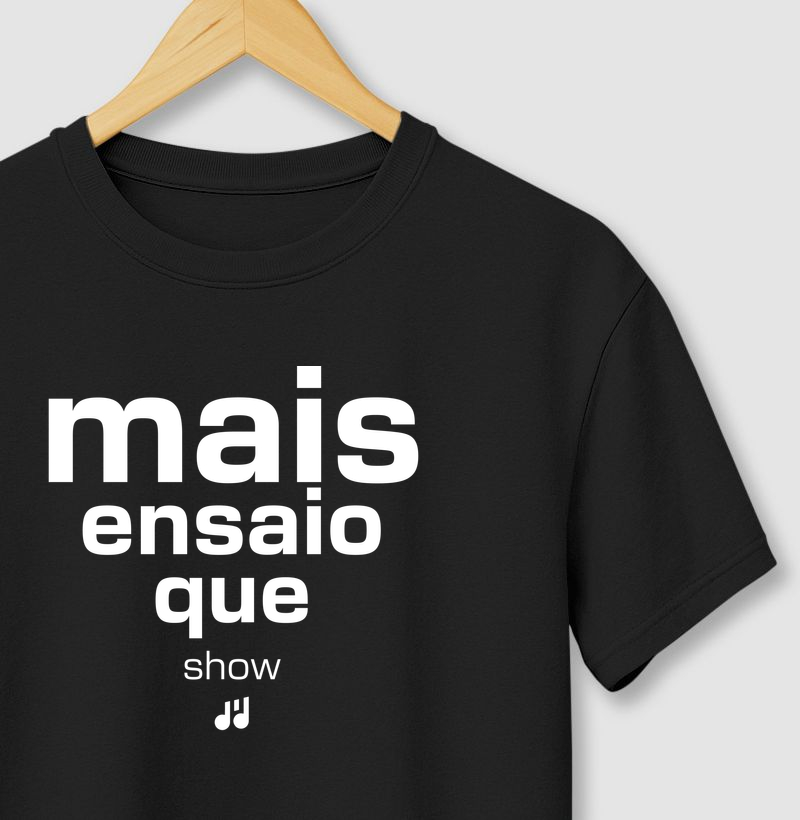 Mais ensaio que show