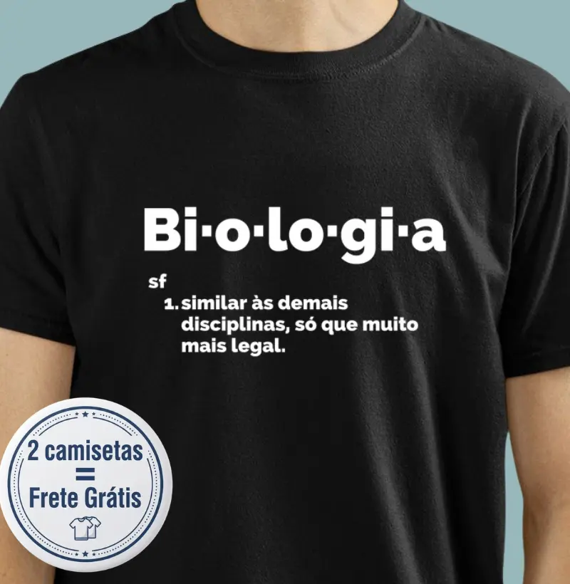 Camiseta Premium Ciências