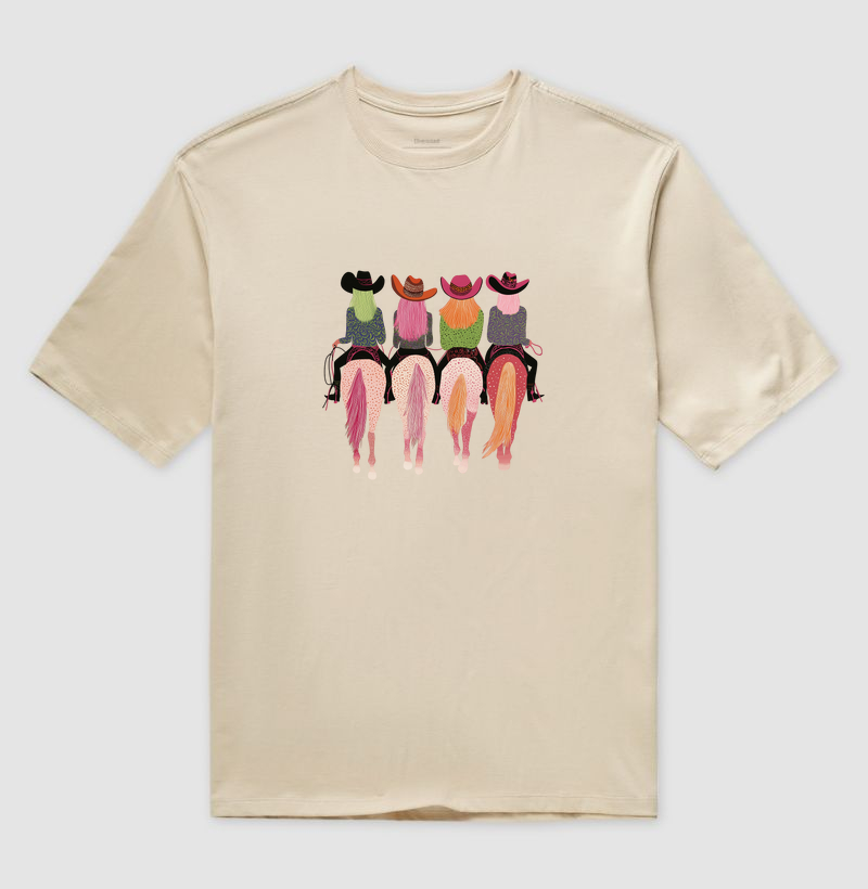 Cowgirls  Camiseta Oversized Agromoda®
