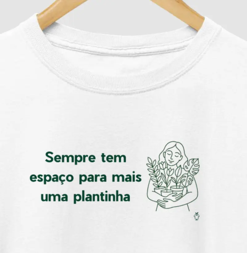 Sempre tem espaço para mais uma plantinha