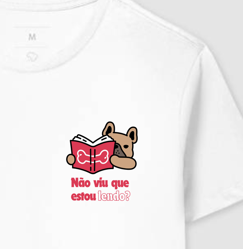 Não viu que estou lendo?