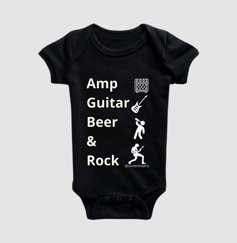 Amp, Guitar, Beer and Rock