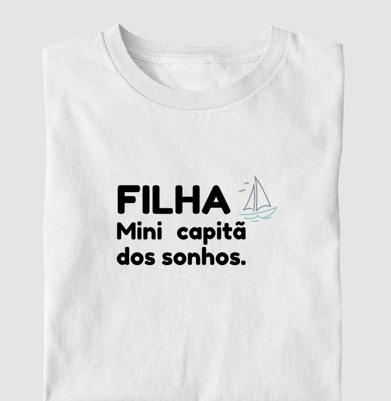 FILHA - Mini capitã dos sonhos - KIDS