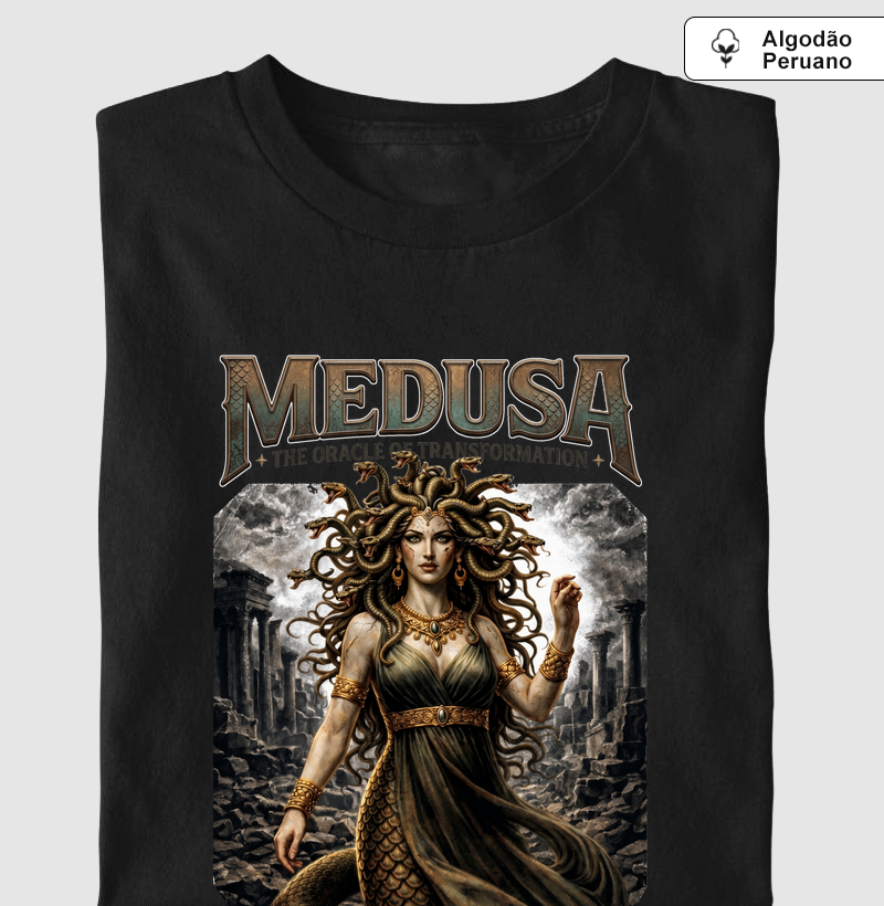 Medusa Festival - Camiseta Algodão Peruano