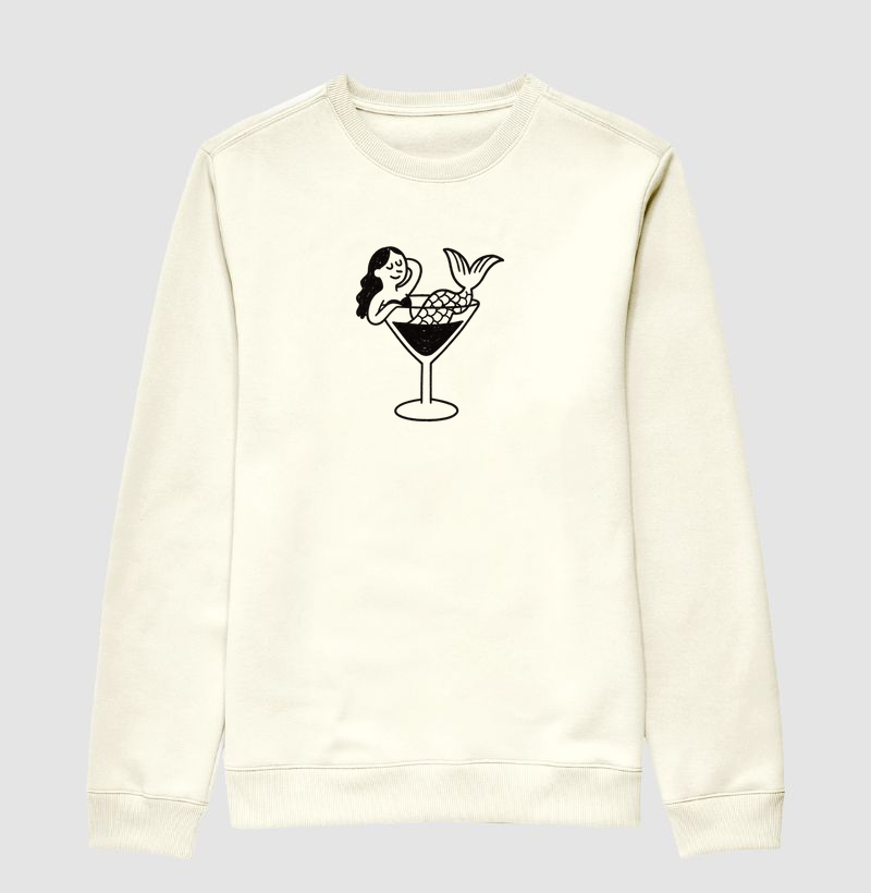 Moletom Sereia na Taça - por Maísa Campos