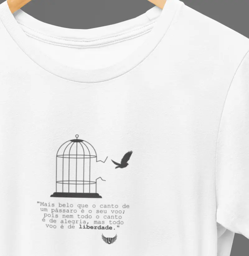 Camiseta Voo de liberdade