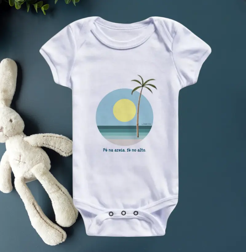 PÉ NA AREIA, FÉ NO ALTO.