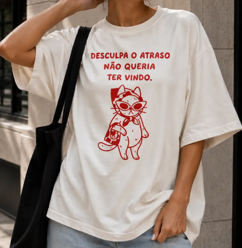 não queria ter vindo