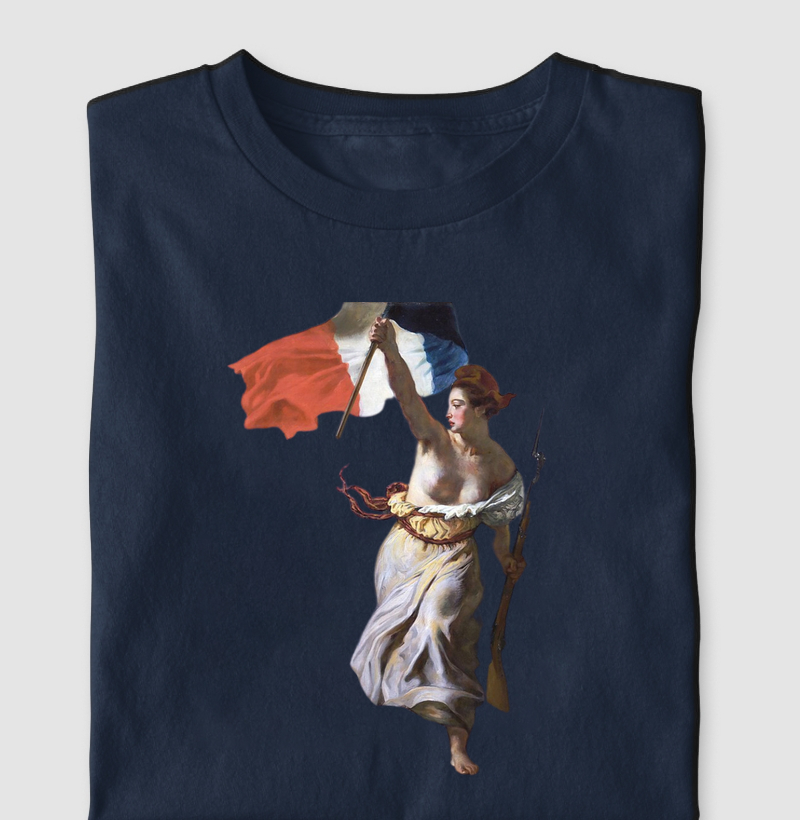 Camiseta Liberdade Guiando o Povo