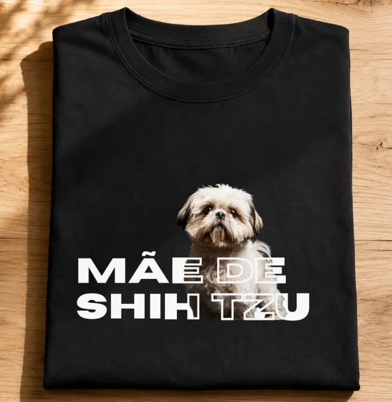 Mãe de Shih tzu