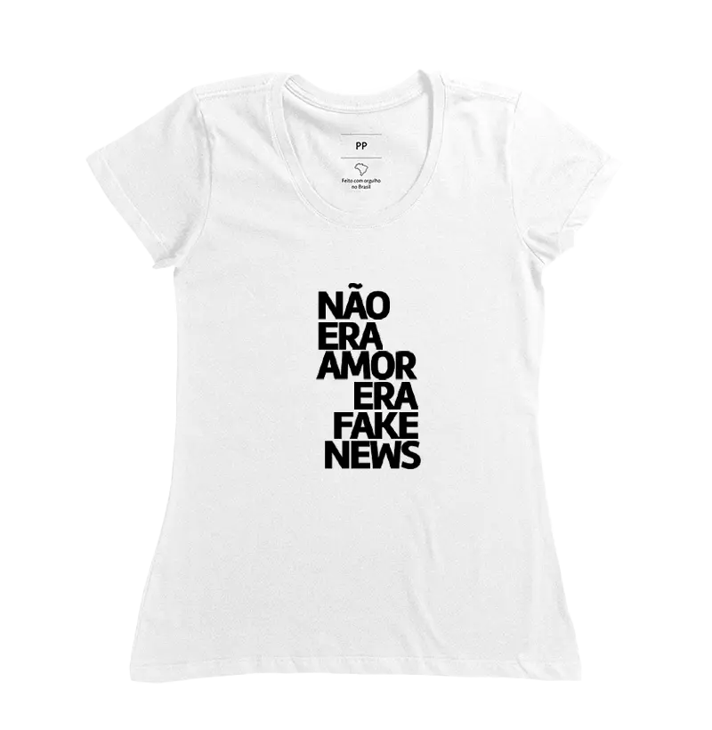 CAMISETA NÃO ERA AMOR