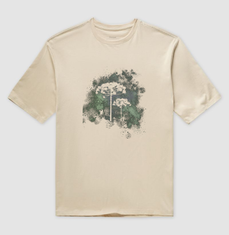 Araucária Aquarela Verde 