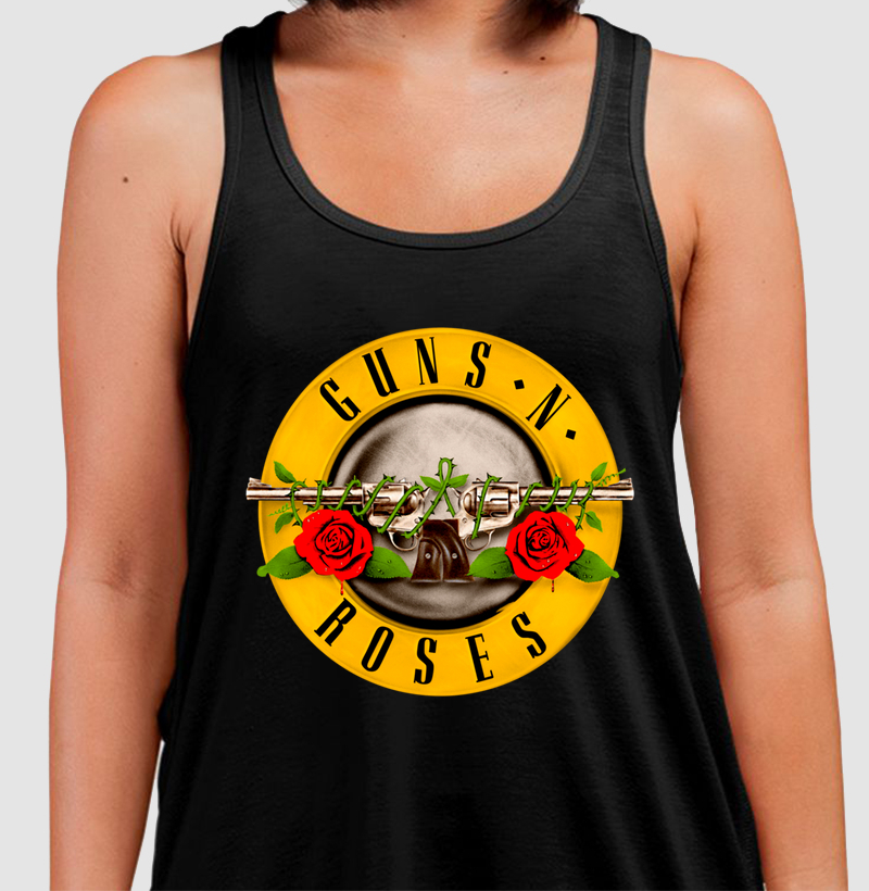 Regata Fã de Guns N' Roses - Clássico