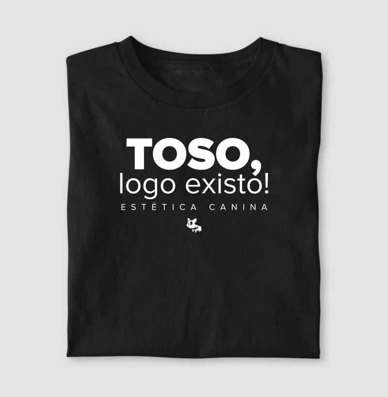 Camiseta Toso Logo Existo