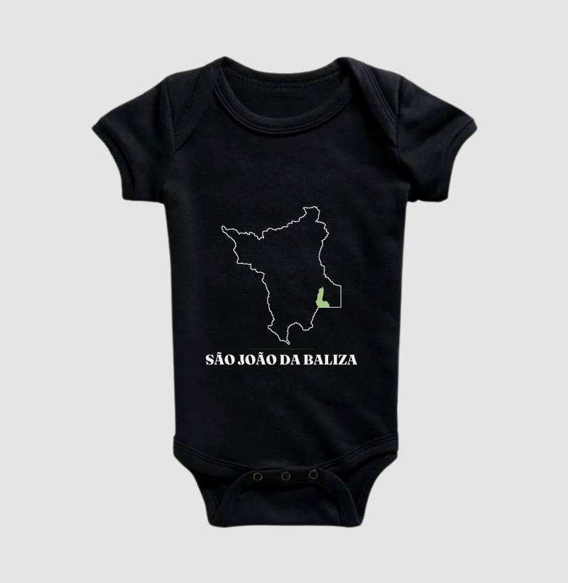 São João da Baliza | Traço RR - Body Infantil