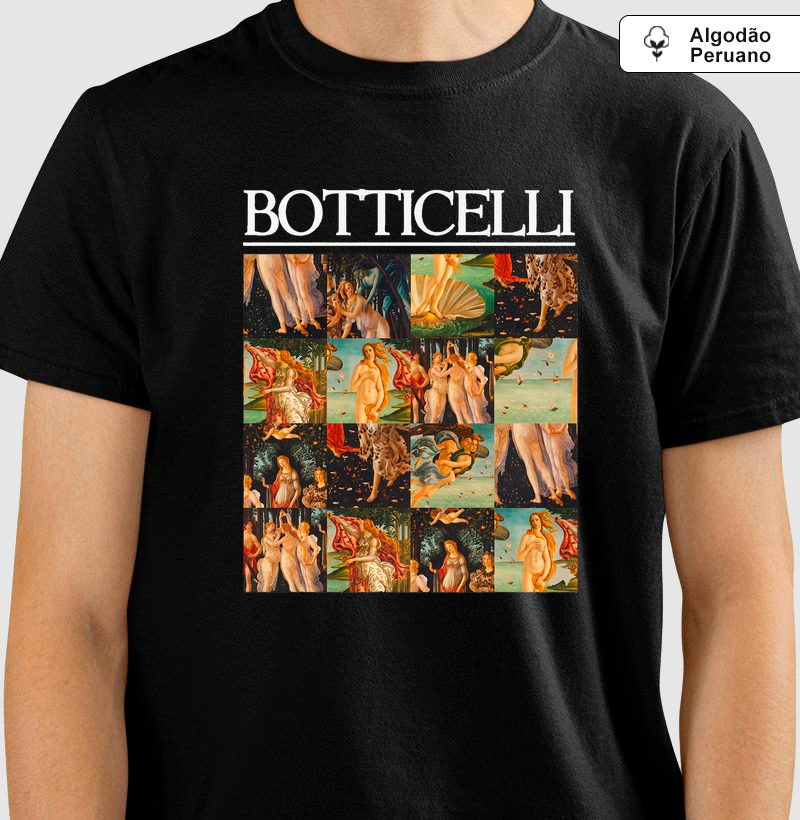 Camiseta Botticelli Gallery Collection Algodão Peruano 