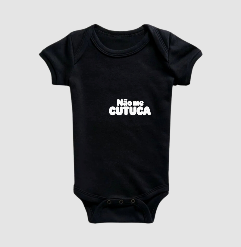 Não me cutuca - Body Infantil