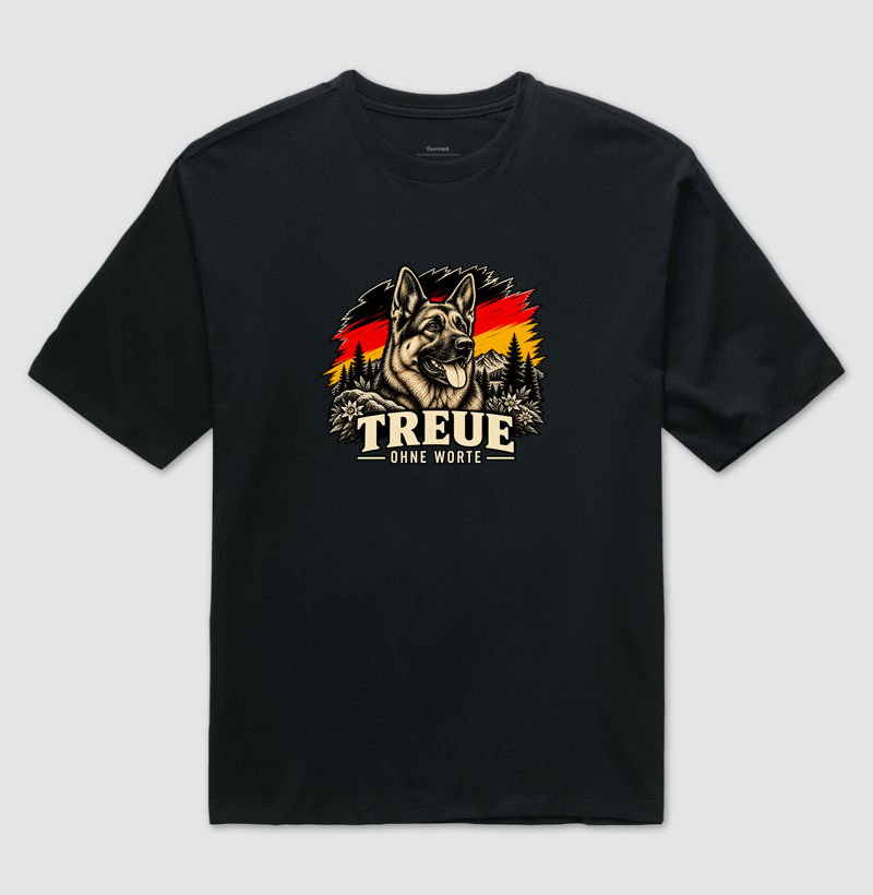 Treue ohne Worte - Camiseta Oversized