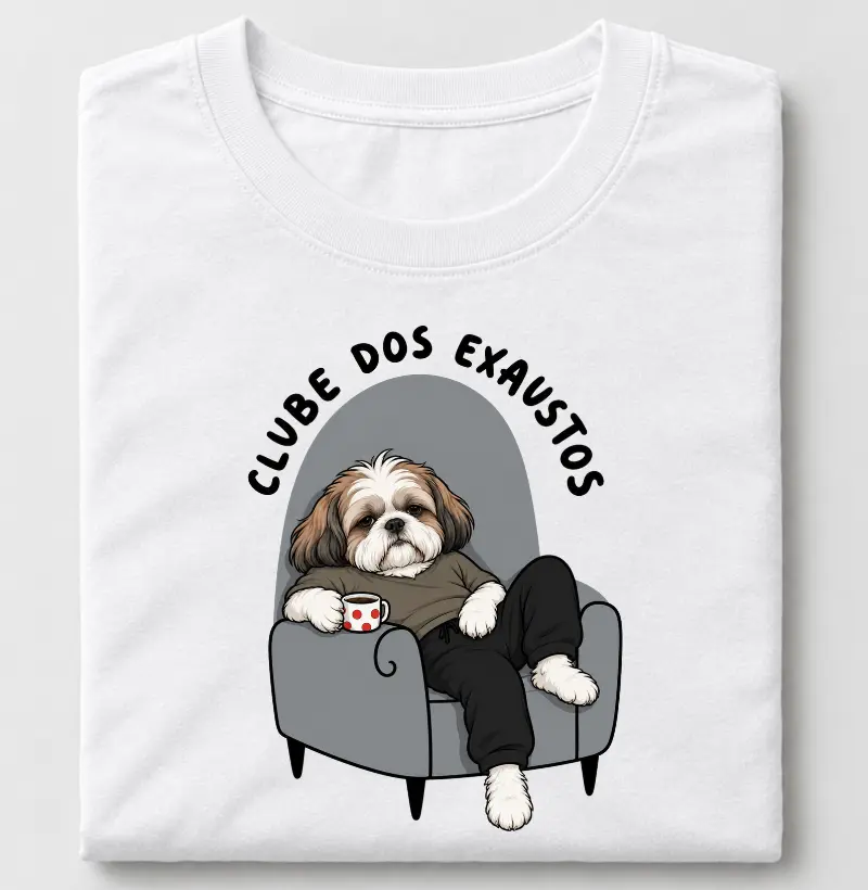 Clube dos exaustos - Camiseta