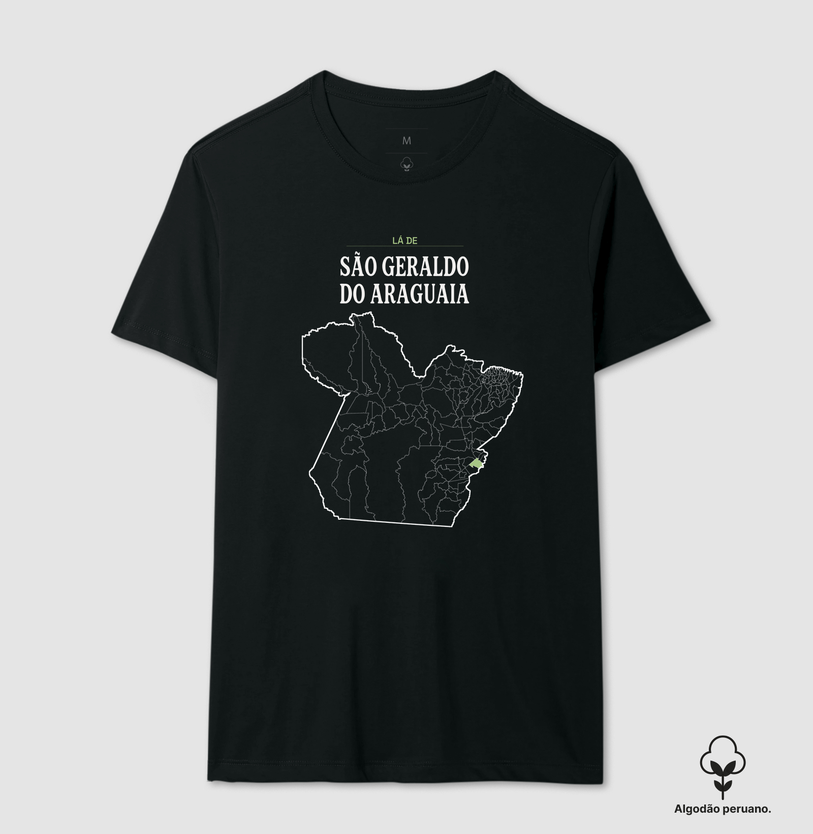 São Geraldo do Araguaia | Território PA - Camiseta Algodão Peruano
