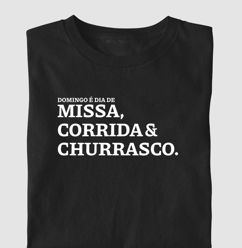 Missa, Corrida e Churrasco