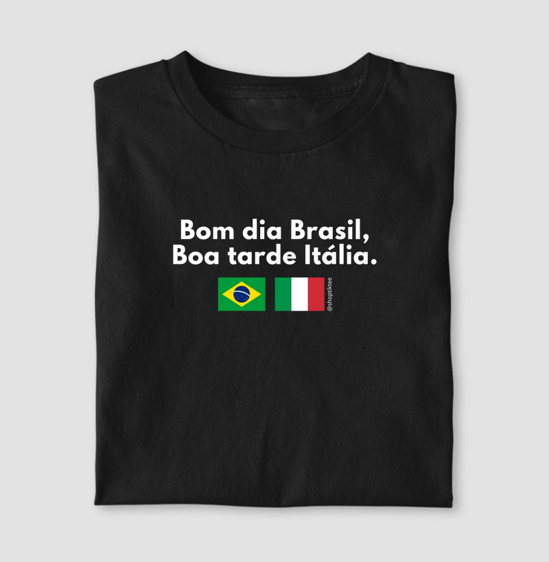 Bom dia Brasil, boa tarde Itália