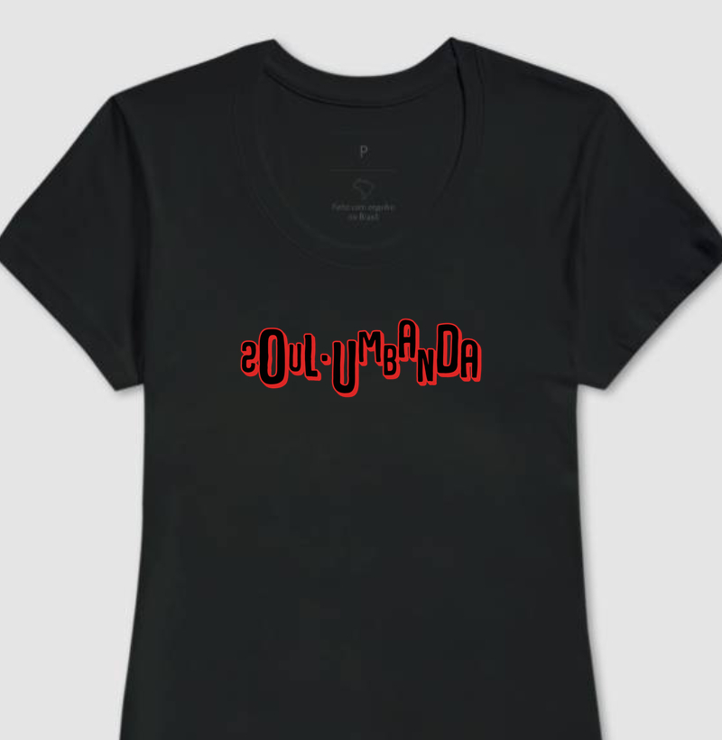 camiseta SOULUMBANDA feminina