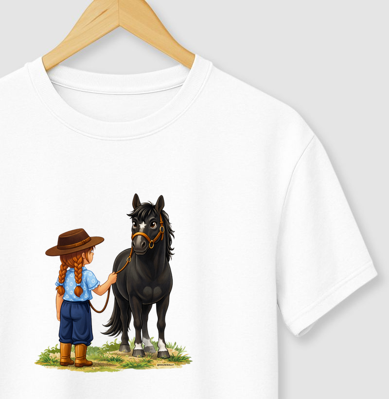 Menina Ruiva e Cavalo 3