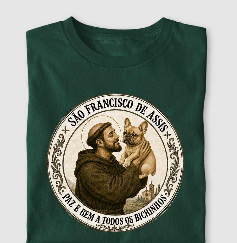 São Francisco e Buldogue francês Caramelo