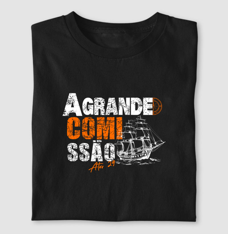 Camiseta Cristã a Grande Comissão | Milagree