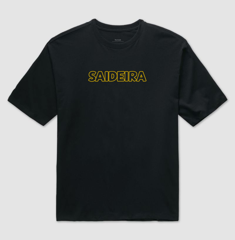 Camiseta Oversized Saideira