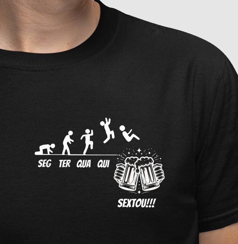 Camiseta - Da Segunda à Sexta