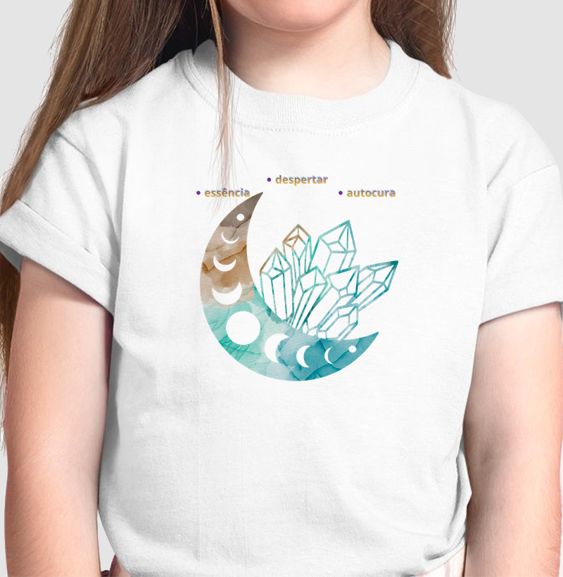 Essência, Despertar & Autocura - Camiseta Infantil