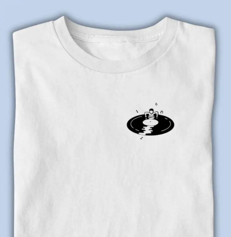 piscina de disco minimalist