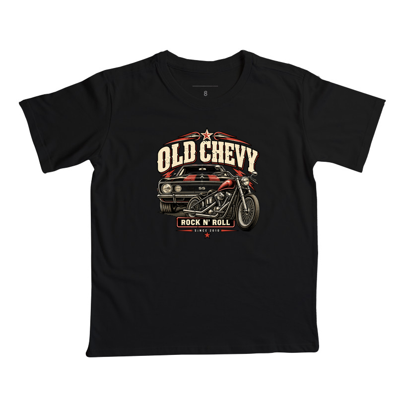 Road Legends | Steel & Wheels - Old Chevy - Camiseta Infantil