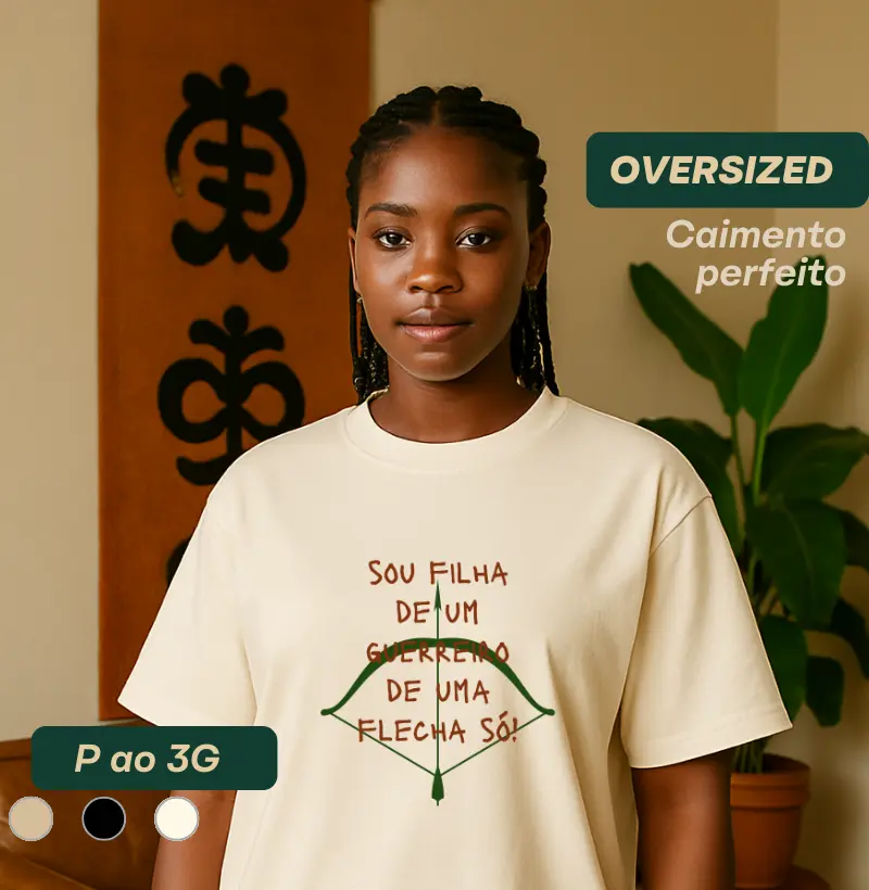 Sou filha de um guerreiro de uma flecha só!