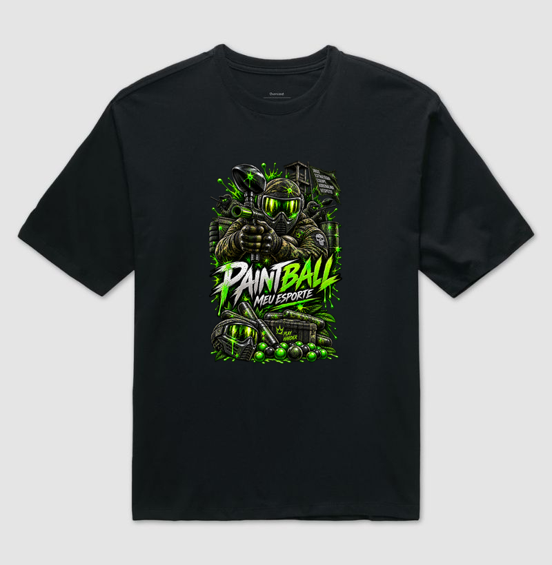 PAINTBALL MEU ESPORTE - Camiseta Oversized