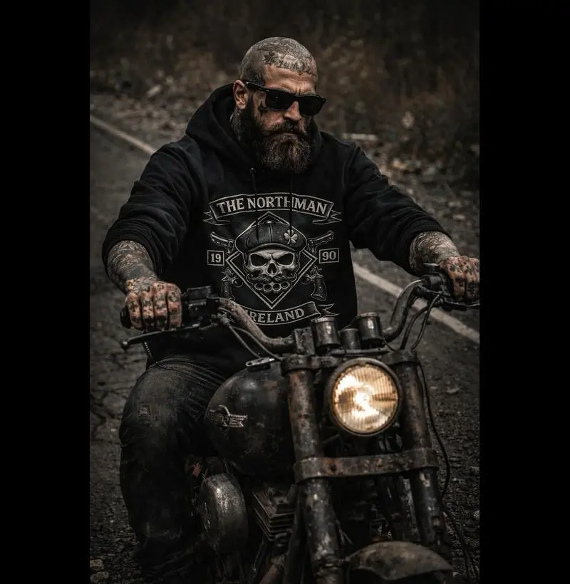 Moletom Irish Skull I