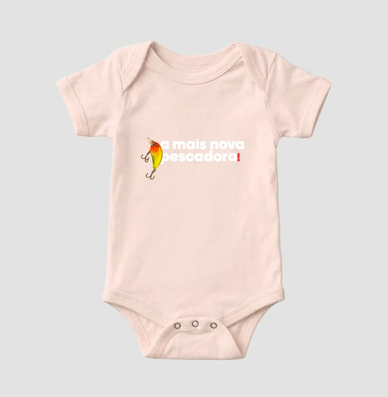 Pescadorzinha Oficial - Body Infantil