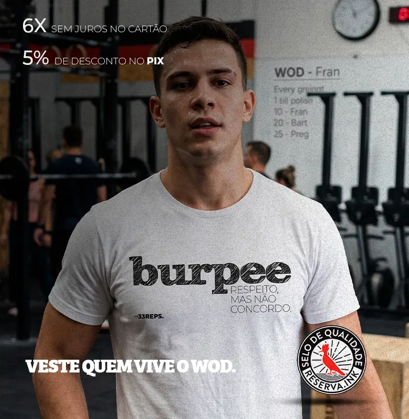 BURPEE RESPEITO, MAS NÃO CONCORDO