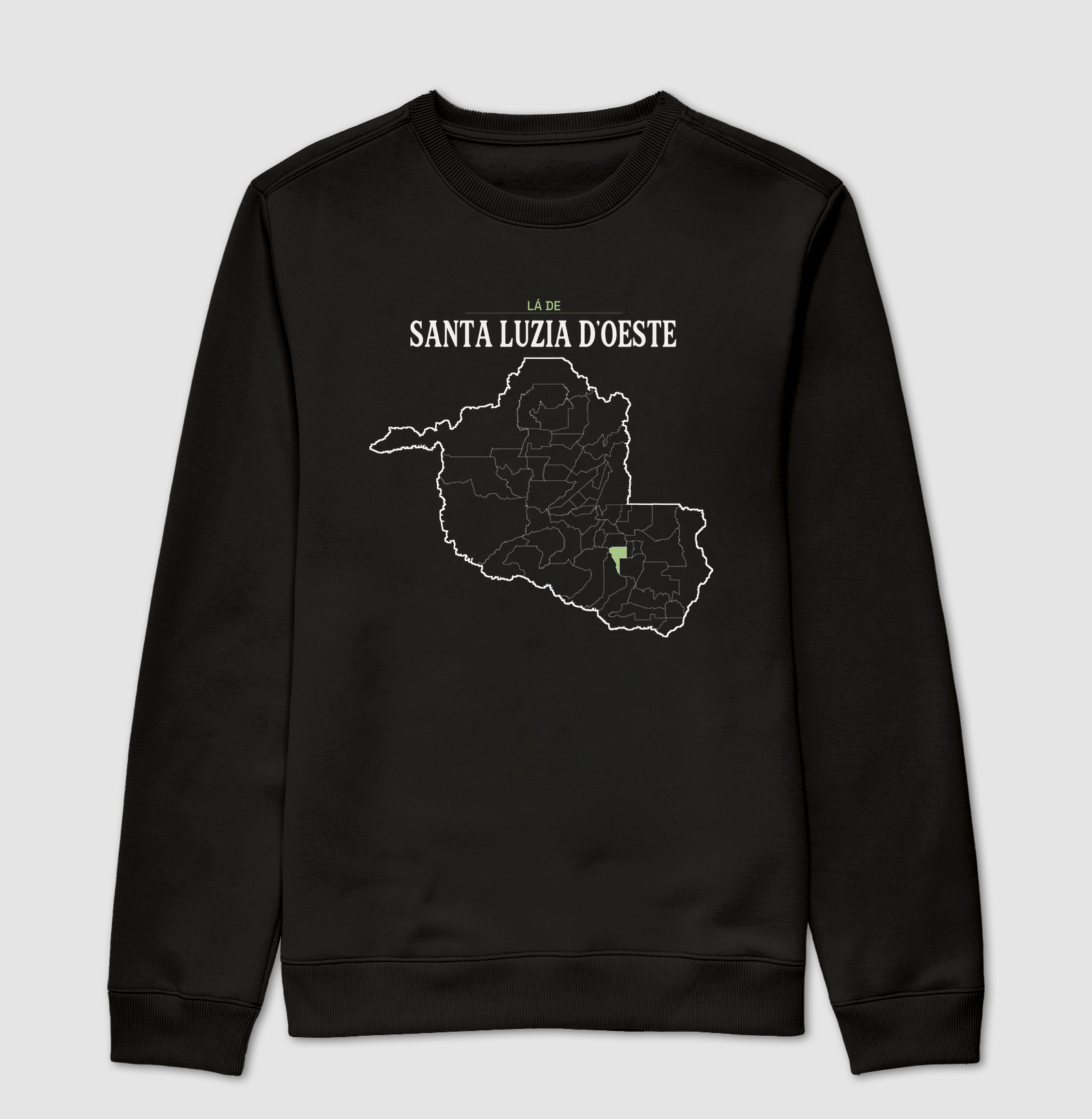 Santa Luzia D'Oeste | Território RO - Suéter Moletom