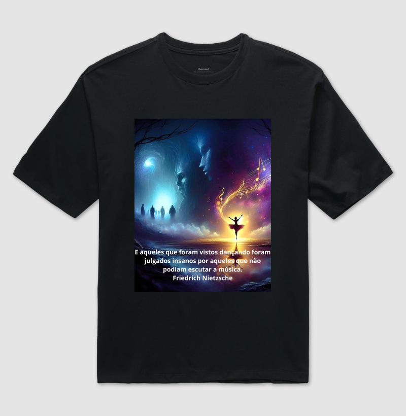 E aqueles que foram vistos dançando foram julgados insanos por aqueles que não podiam escutar a música.