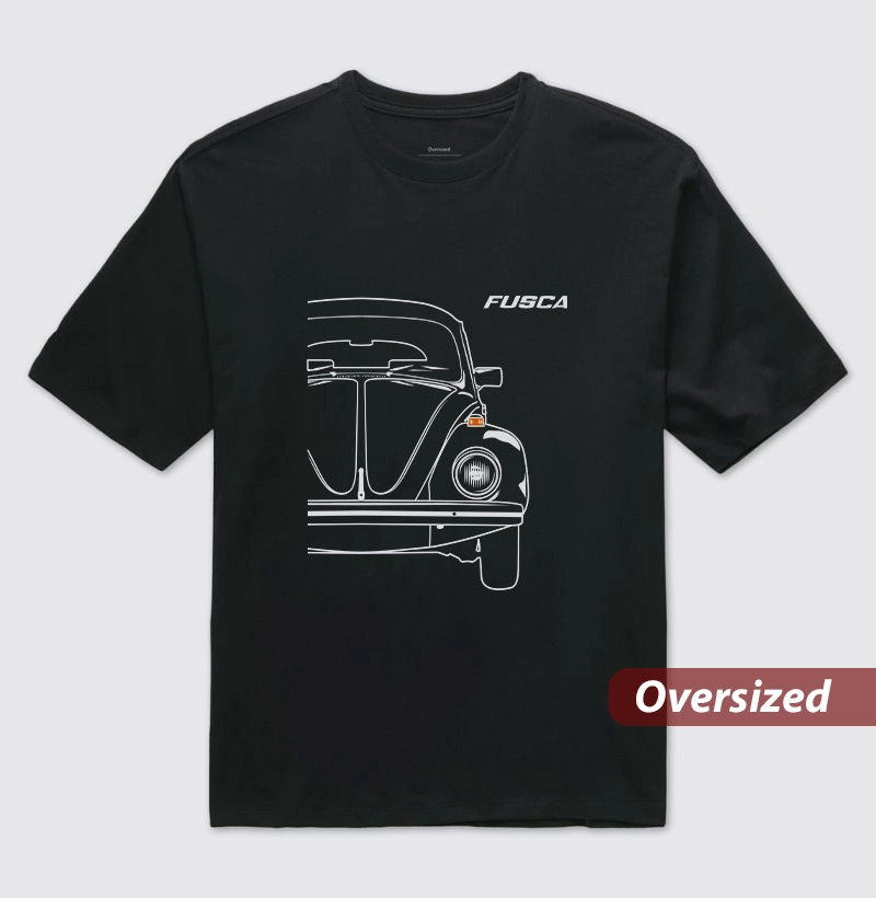 Frente Fusca - Camiseta Oversized