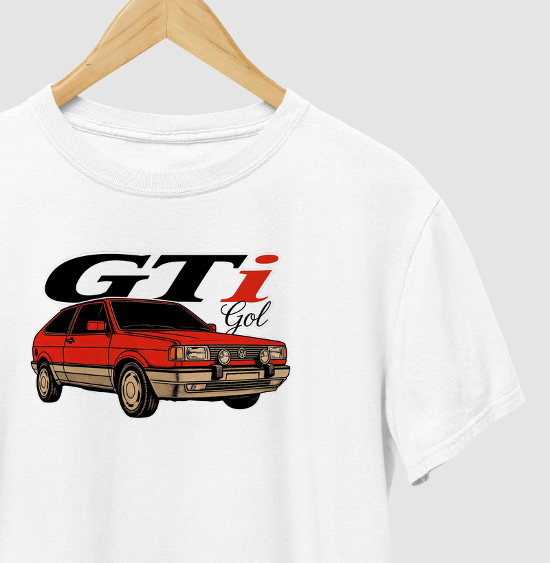 Gol GTI Vermelho - Clássico VW Quadrado - GTI Gol Vintage