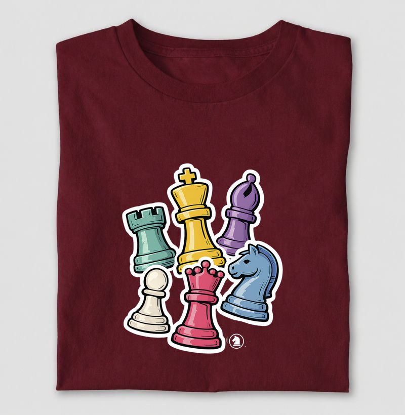 Peças coloridas