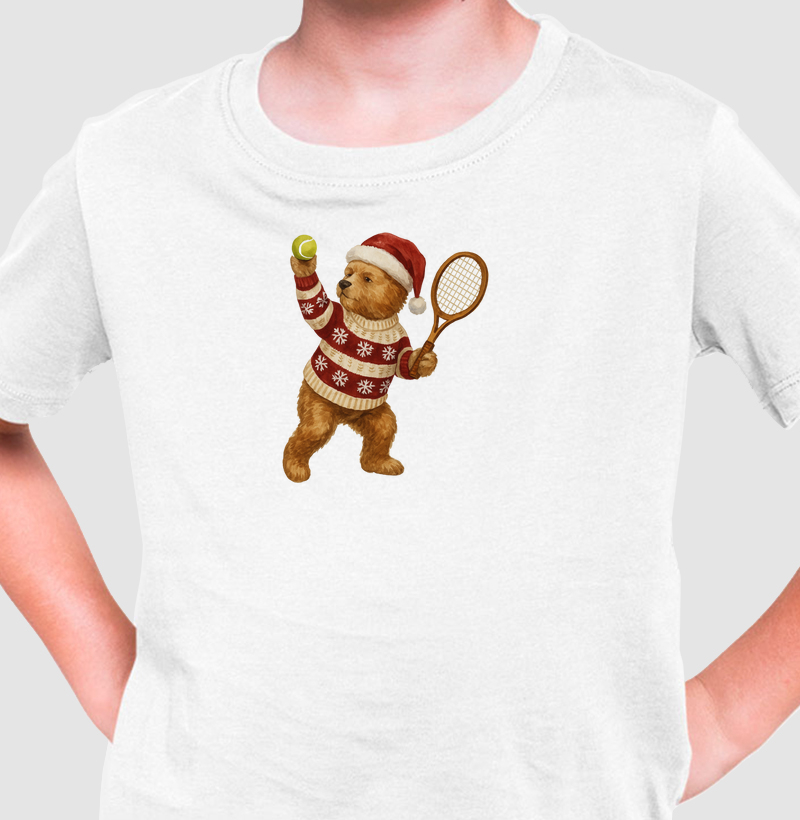 Urso natalino sacando - Kids