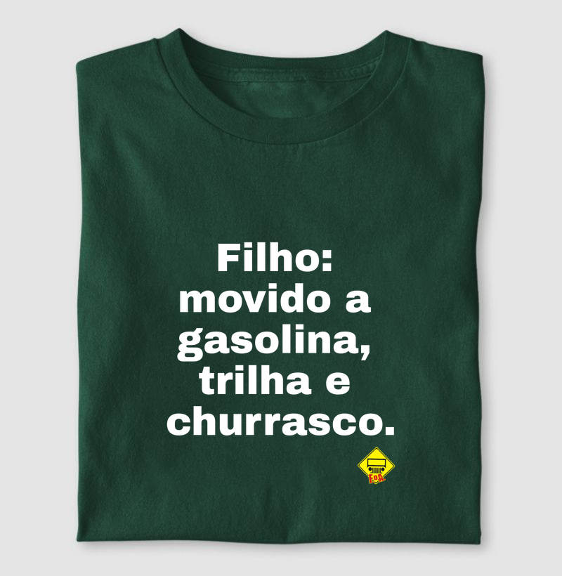Filho movido a gasolina