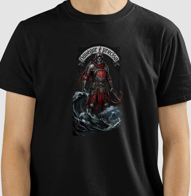 Camiseta Vasco - Navegar é preciso